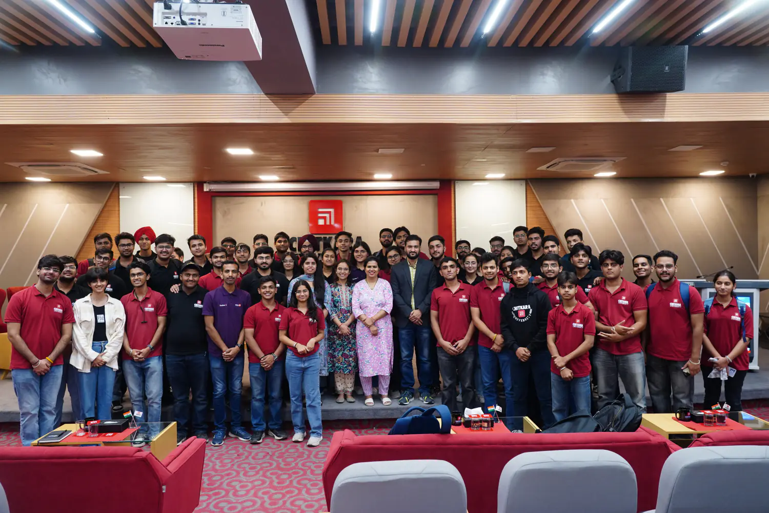 The Evolve AI community gathered in the university auditorium